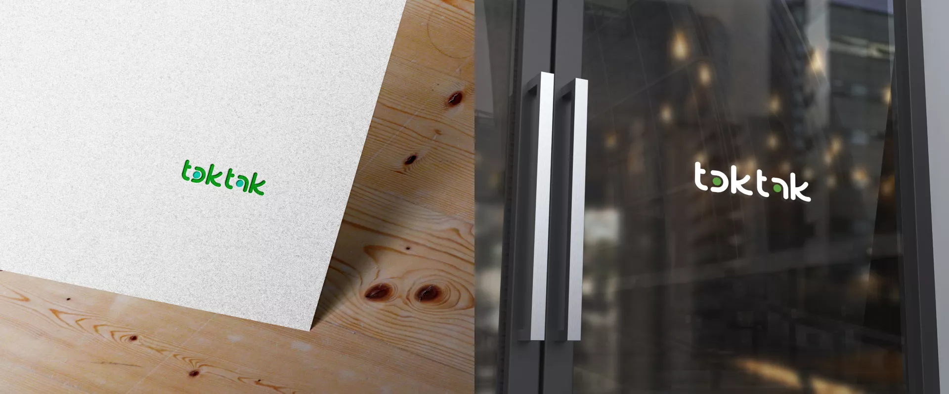 Разработка логотипа компании «Ток-Так» в Губкинском