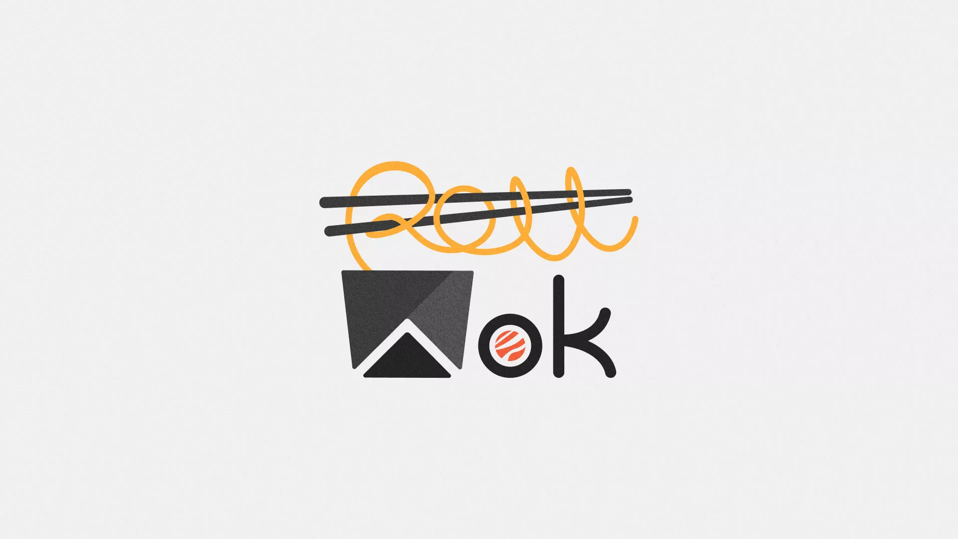 Разработка логотипа в Губкинском для суши-бара «Roll Wok Club» Разработка логотипа в Губкинском для суши-бара «Roll Wok Club»