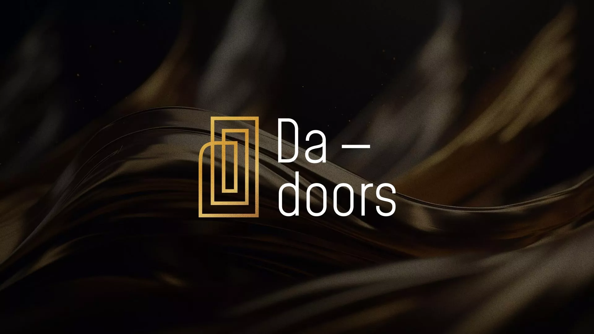 Разработка логотипа для компании «DA-DOORS» в Губкинском